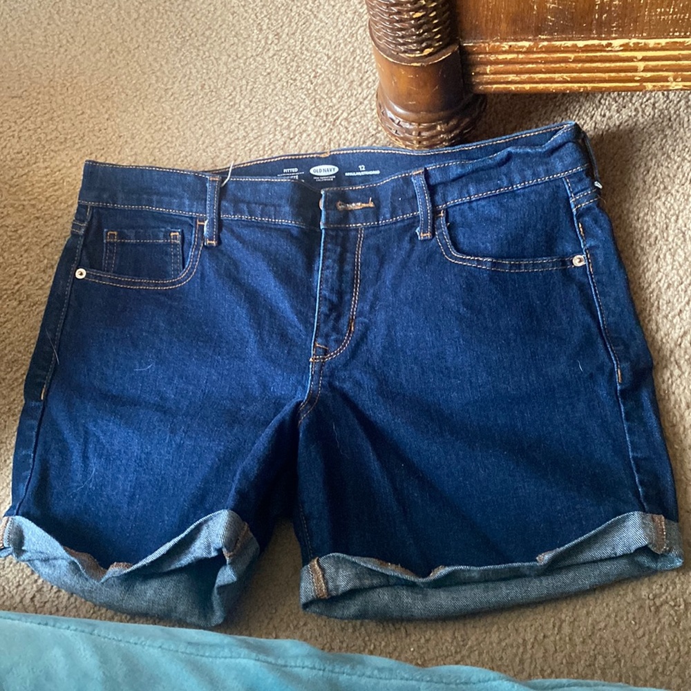 Denim shorts